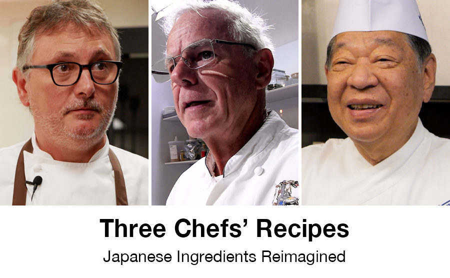 Three Chefs’ Recipes: Japanese Ingredients Reimagined